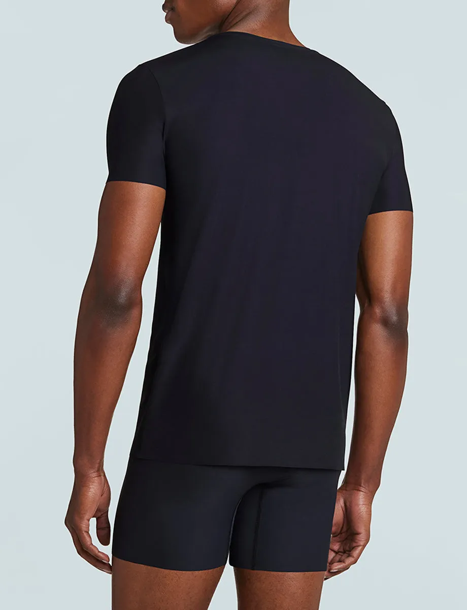 Men's Classic Microfiber Crewneck Undershirt 2-Pack sold by Commando product image thumbnail 3