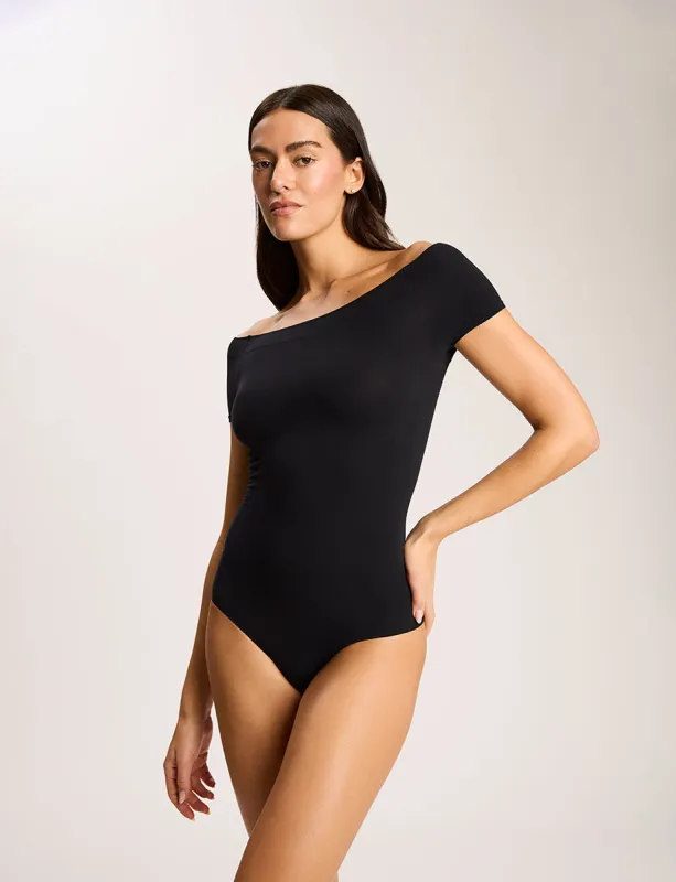 Ballet Cap Sleeve Bodysuit made by Commando