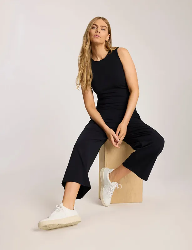 Butter Luxe Cropped Travel Trouser made by Commando