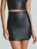Faux Leather Micro-Mini Skirt sold by Commando