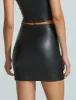 Faux Leather Micro-Mini Skirt sold by Commando