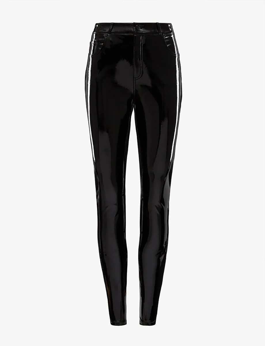 Faux Patent Leather Five Pocket Pant sold by Commando product image thumbnail 3