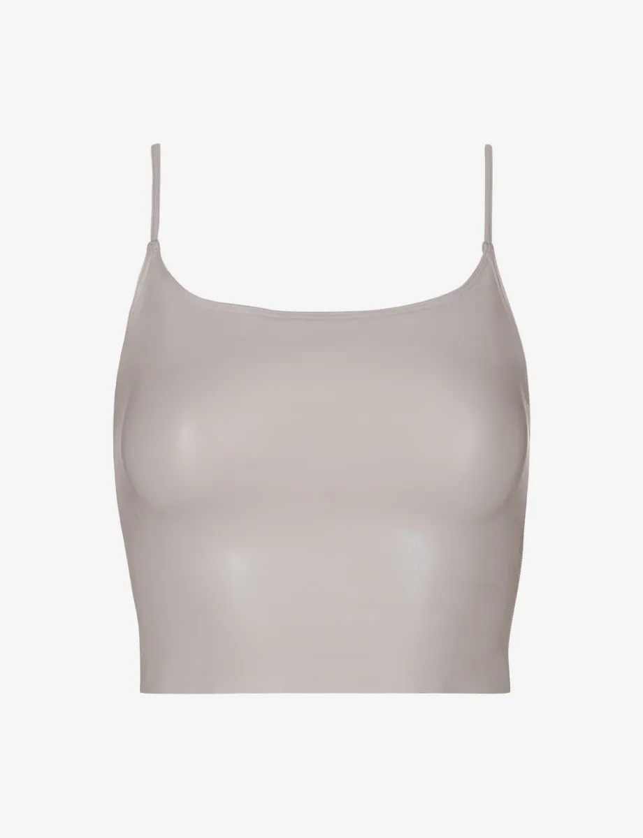 Faux Leather Cami Crop Top sold by Commando product image thumbnail 4