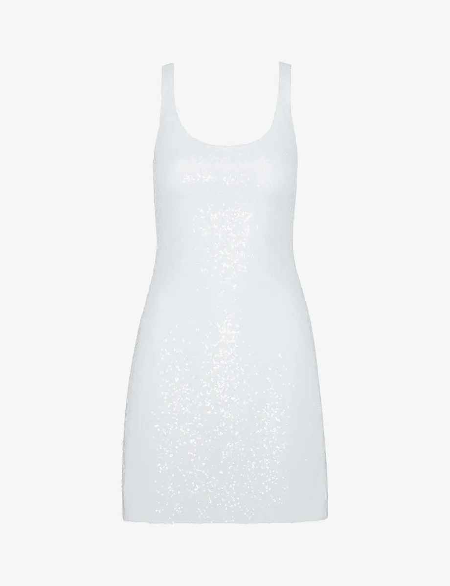 Sequin Scoop Neck Tank Dress sold by Commando product image thumbnail 4