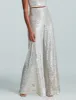 Sequin Mesh Wide Leg Pant sold by Commando