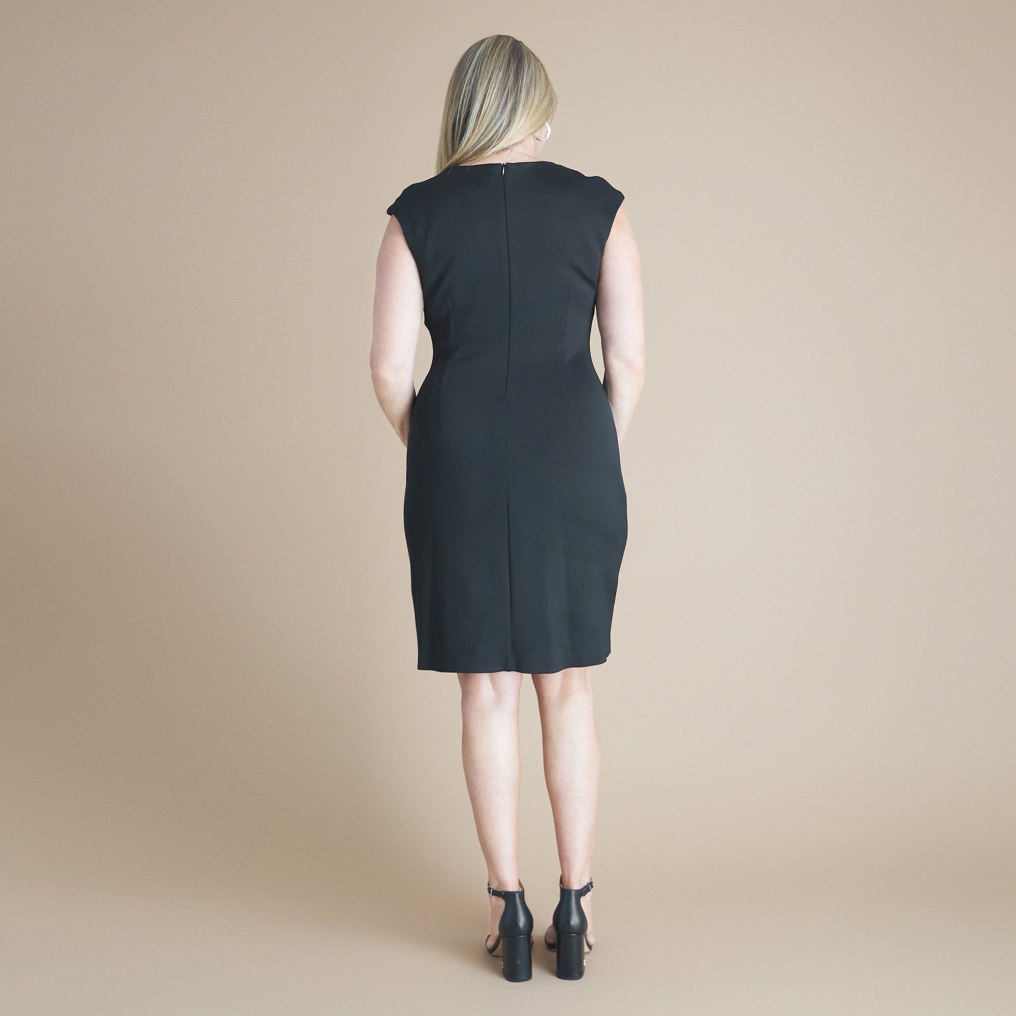 Sally Eyelash Metallic Knit Dress sold by connected apparel product image thumbnail 3