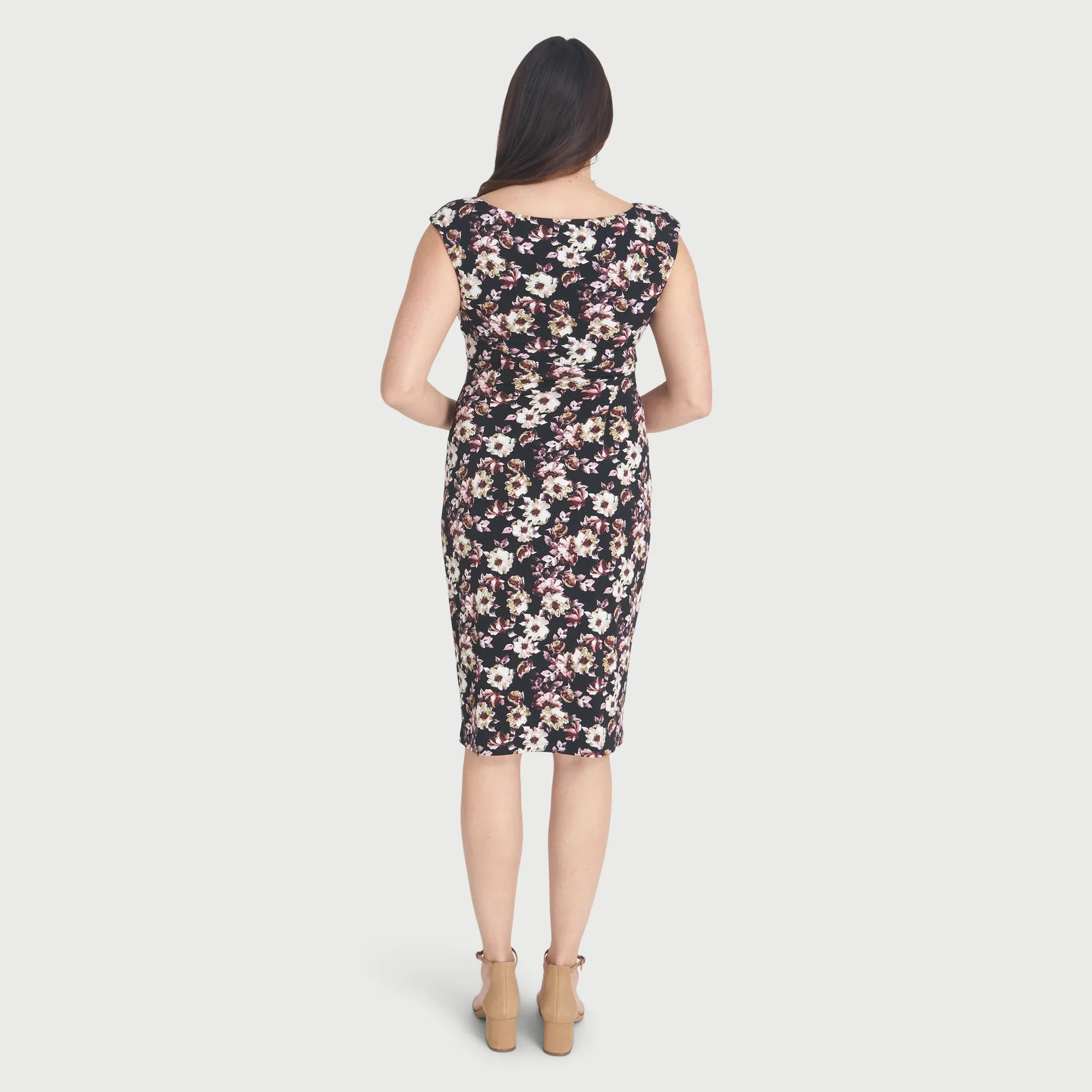 Lisa Rosewood Faux Wrap Dress sold by connected apparel product image thumbnail 3