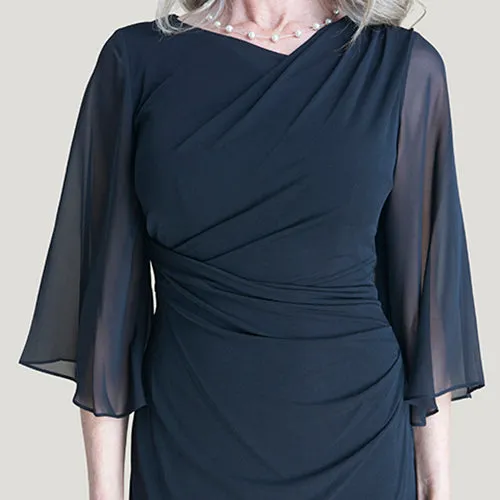 Carrie 2.0 Black Knee Length Dress sold by connected apparel product image thumbnail 2