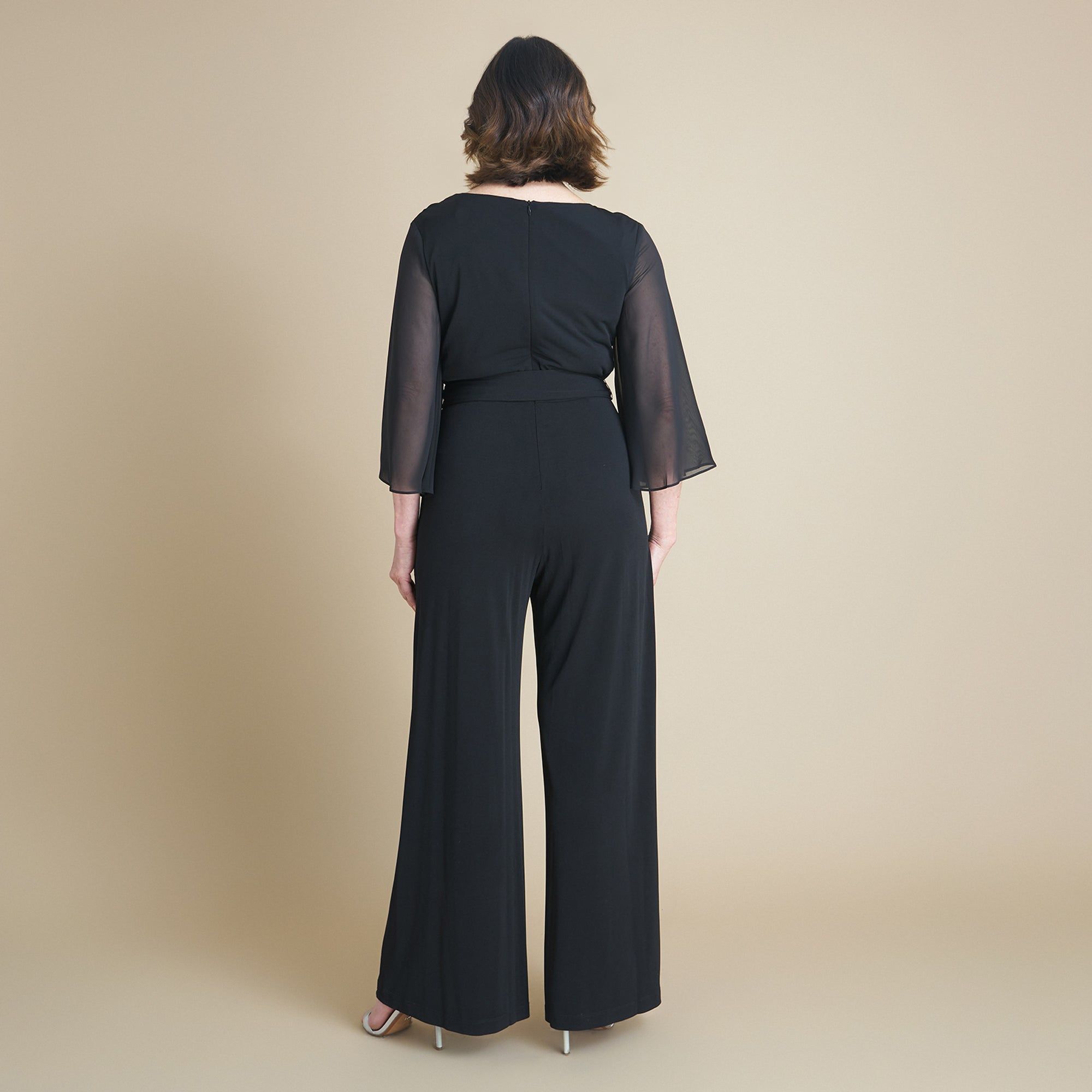 Uptown 2.0 Black Jumpsuit sold by connected apparel product image thumbnail 4