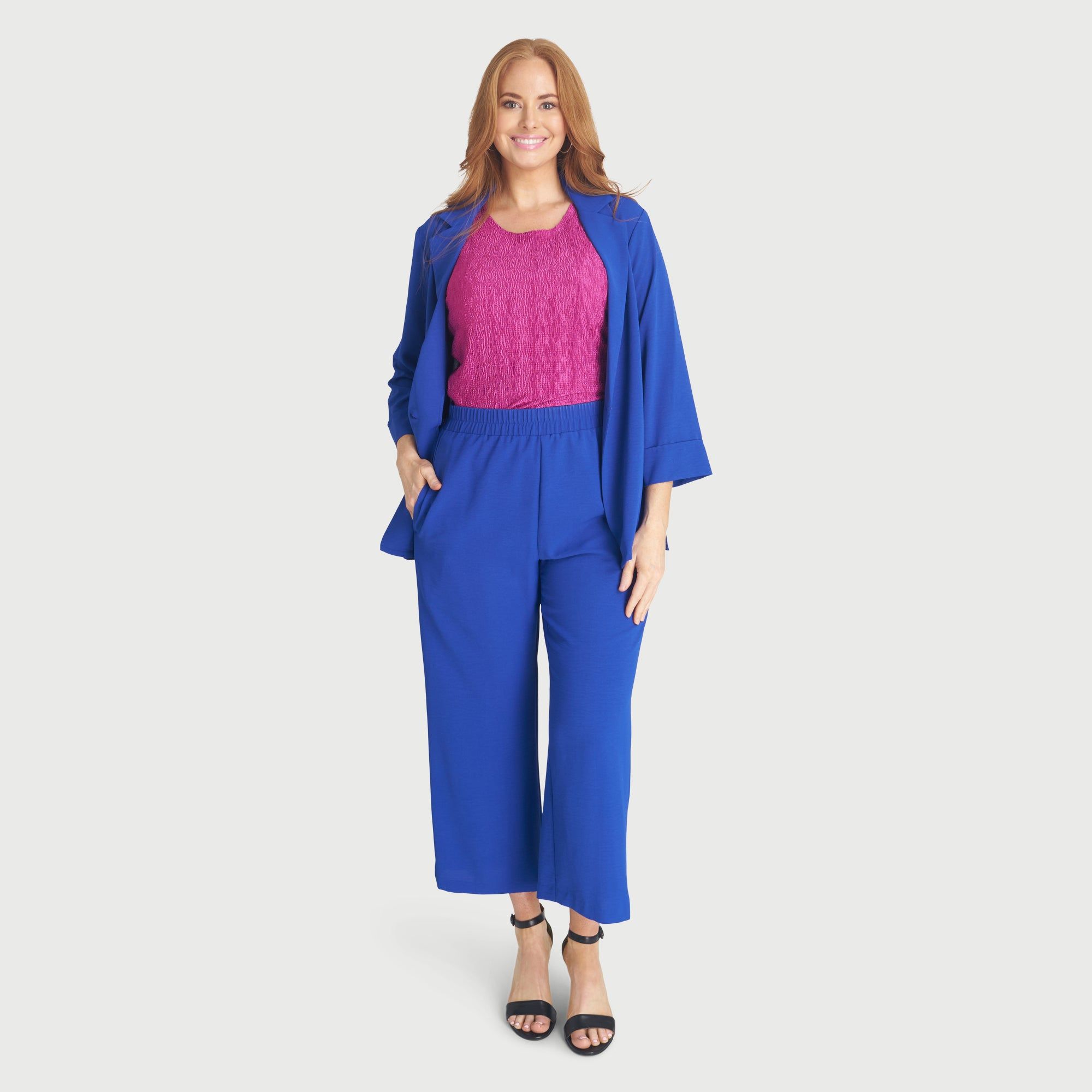 Brooke Sapphire Jacket sold by connected apparel product image thumbnail 5