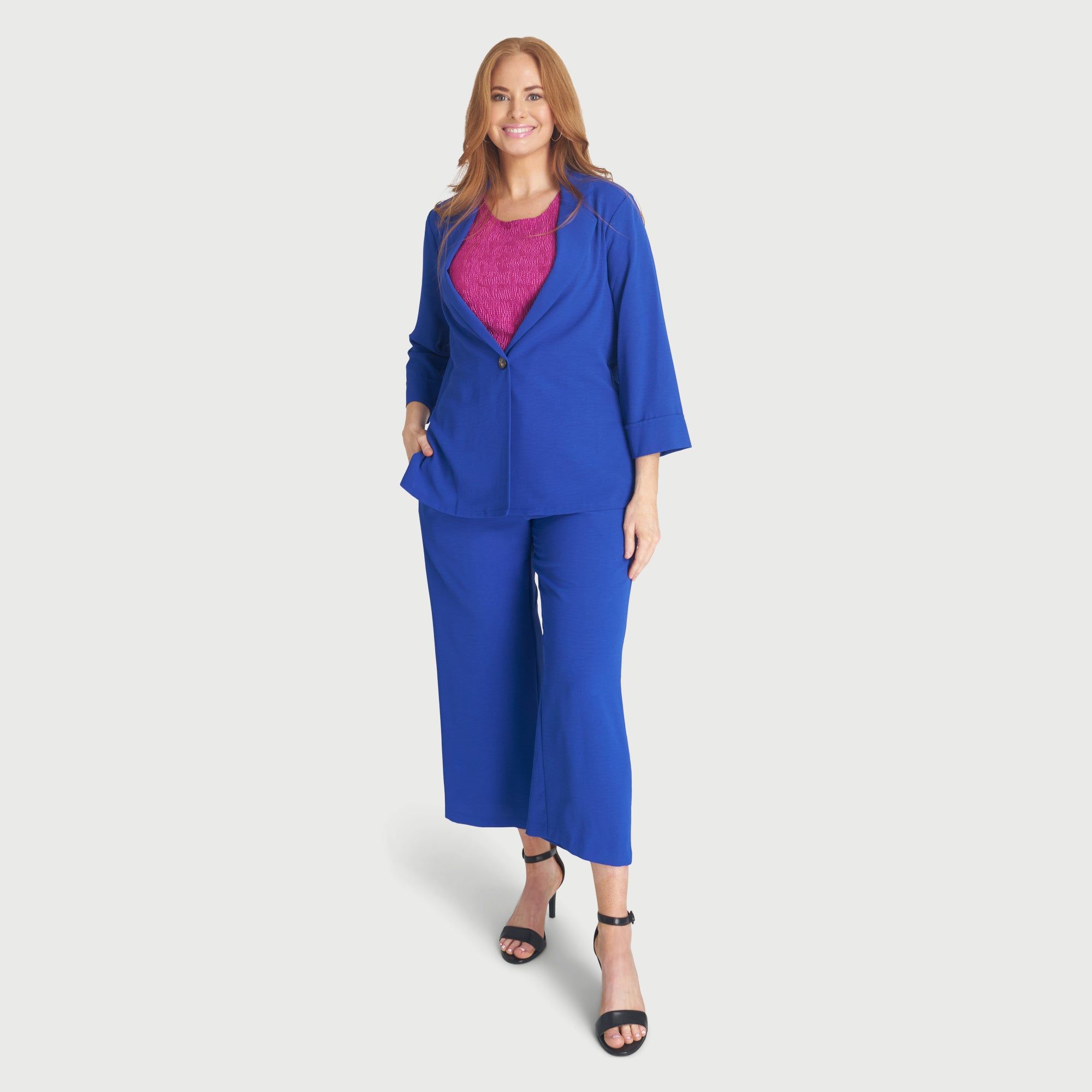 Brooke Sapphire Jacket sold by connected apparel product image thumbnail 3