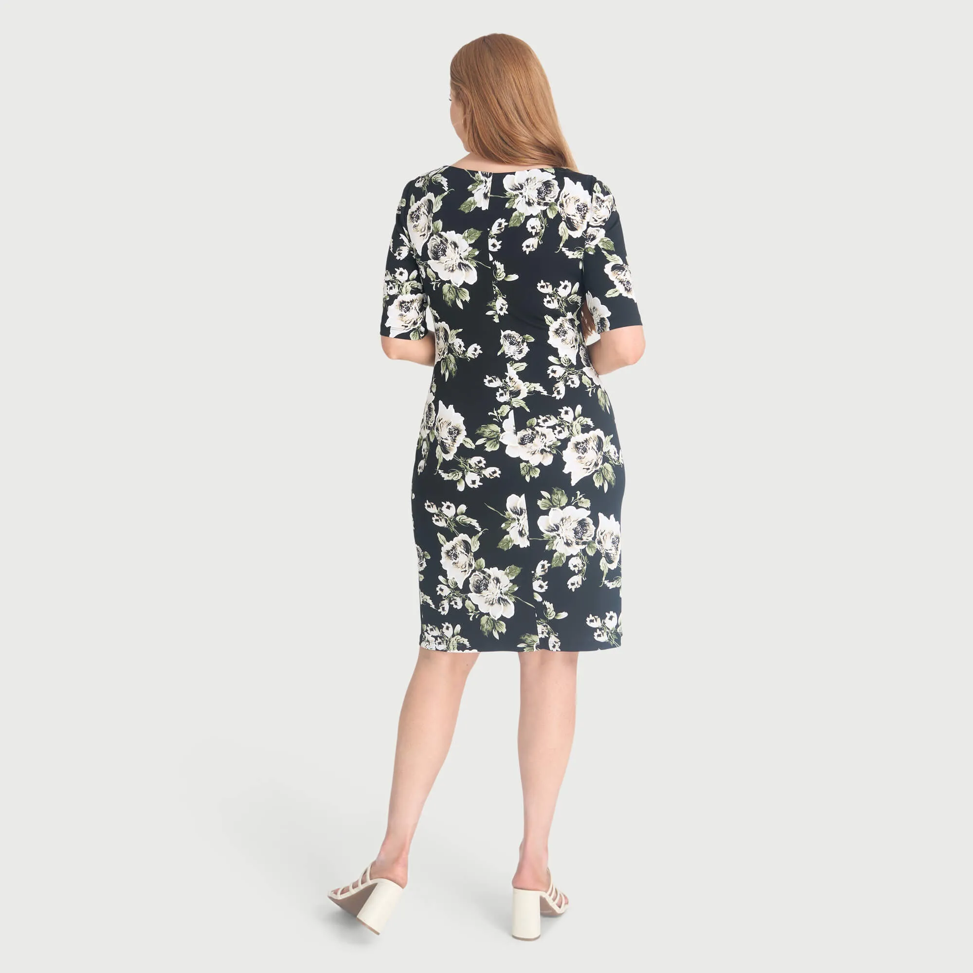Liz Sage Floral Bodycon Dress sold by connected apparel product image thumbnail 2