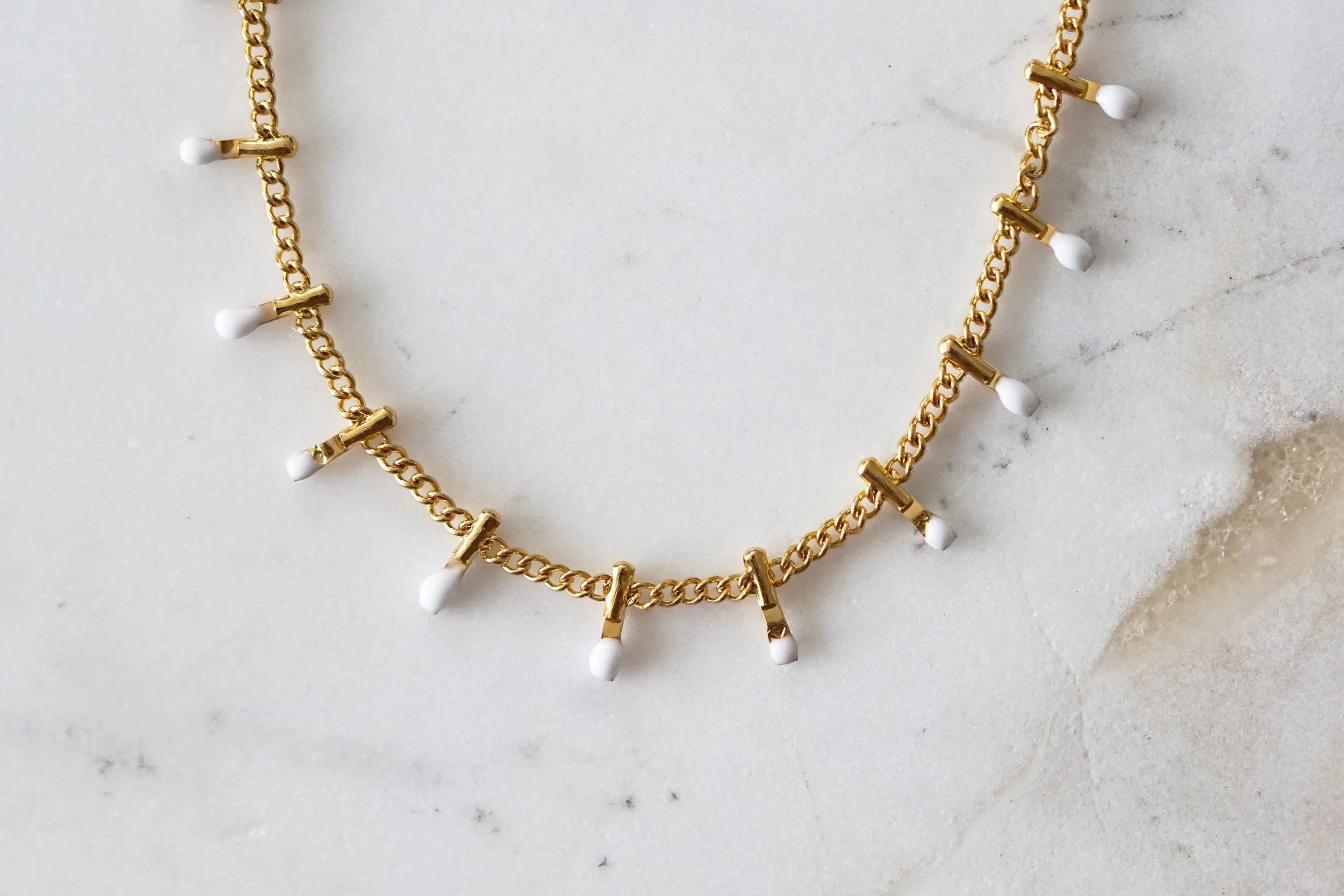 Goddess Collection - Ashen Dallap Necklace sold by connected apparel
