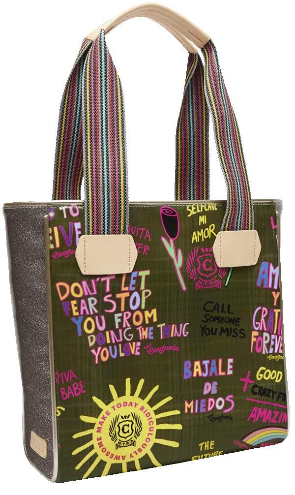 Olive Classic Tote sold by Consuela product image thumbnail 3