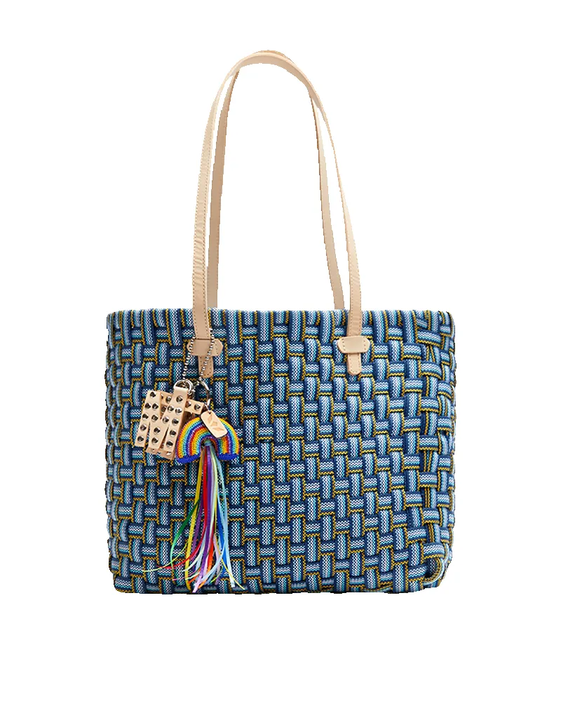 Medina Woven Tote sold by Consuela