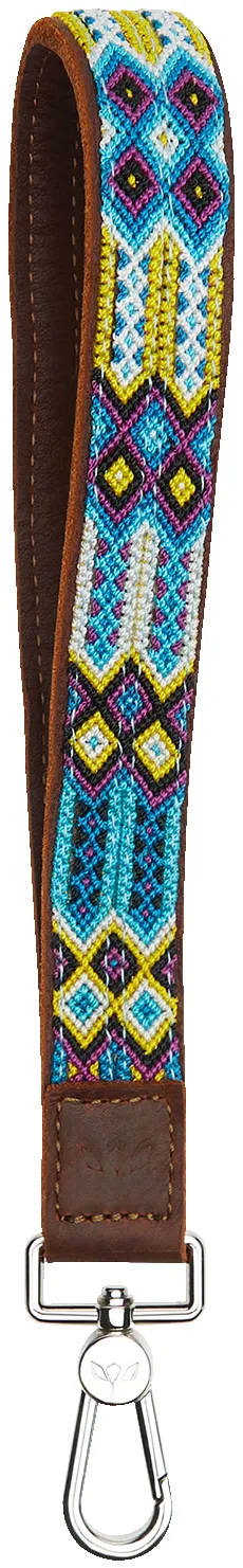 Blueberry Leather Wristlet Strap sold by Consuela product image thumbnail 2