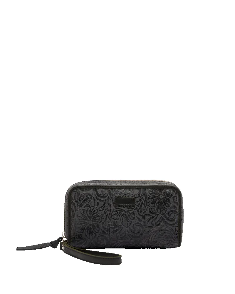 Steely Wristlet Wallet sold by Consuela