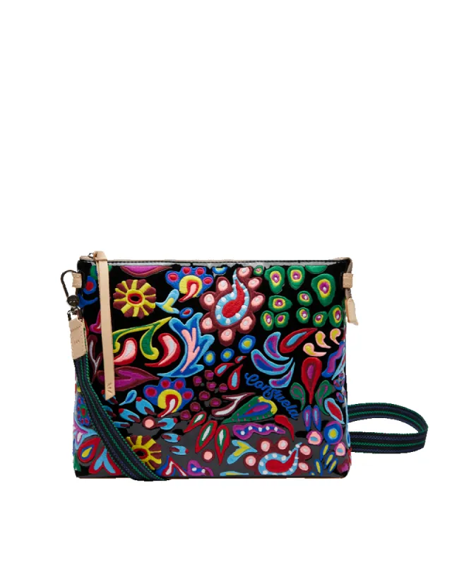 Mack Embroidered Downtown Crossbody sold by Consuela