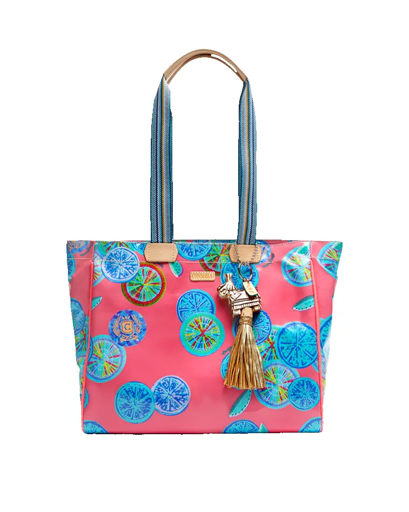 Frenchie Journey Tote sold by Consuela