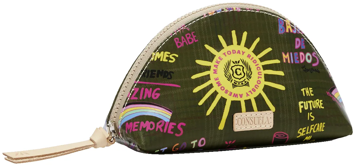 Olive Medium Cosmetic Case sold by Consuela product image thumbnail 3