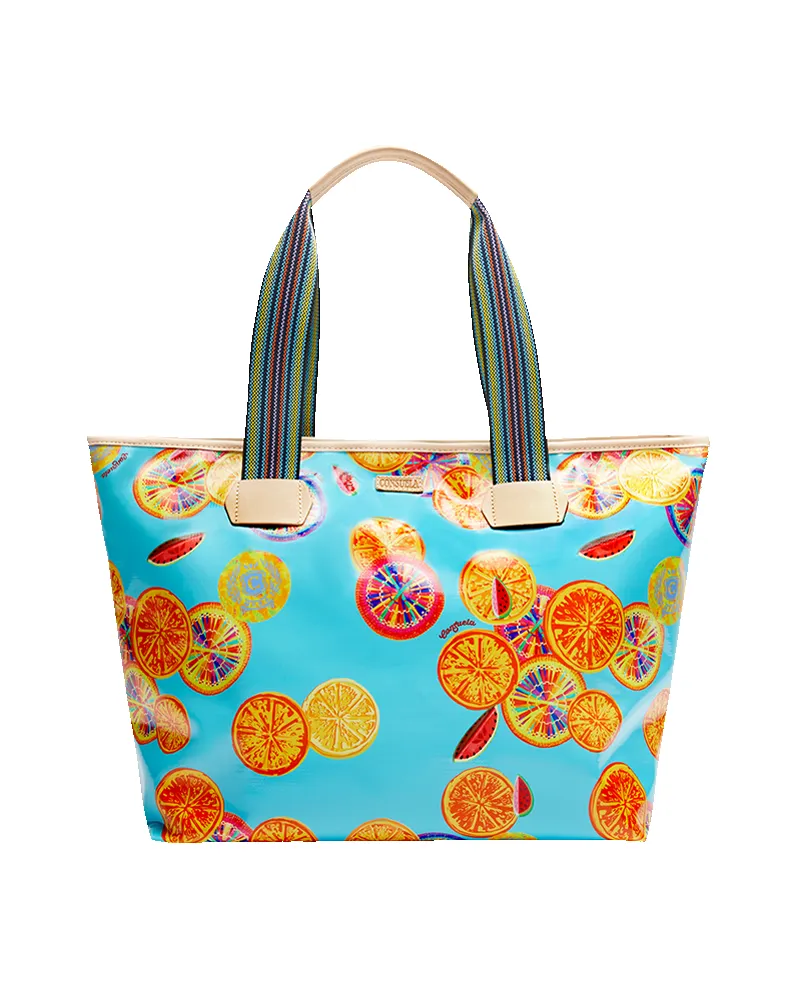 Cha Cha Zipper Tote sold by Consuela