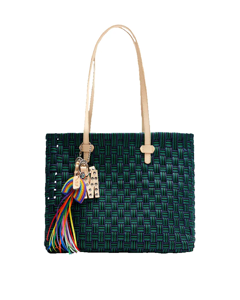 Carlito Woven Tote sold by Consuela