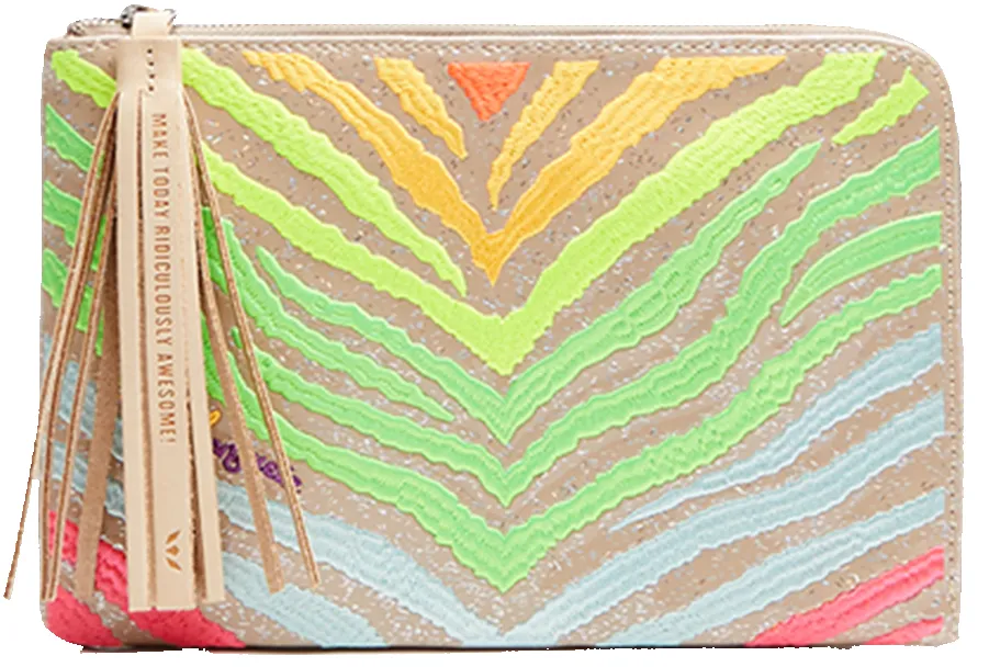 Veronica L-Shaped Clutch sold by Consuela product image thumbnail 2