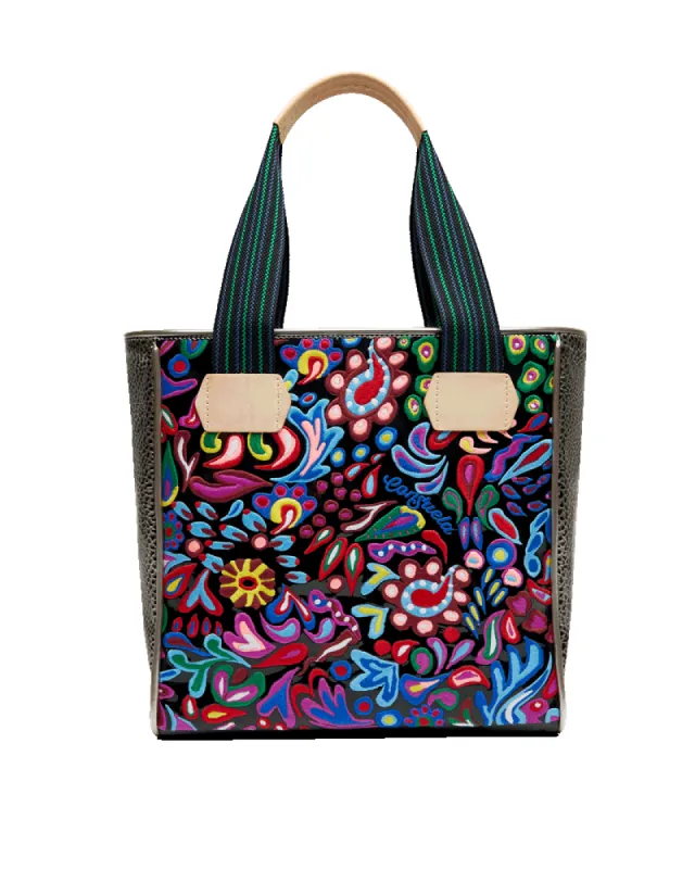 Mack Embroidered Classic Tote sold by Consuela