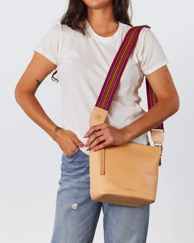Pink Webbing Crossbody Strap sold by Consuela product image thumbnail 3