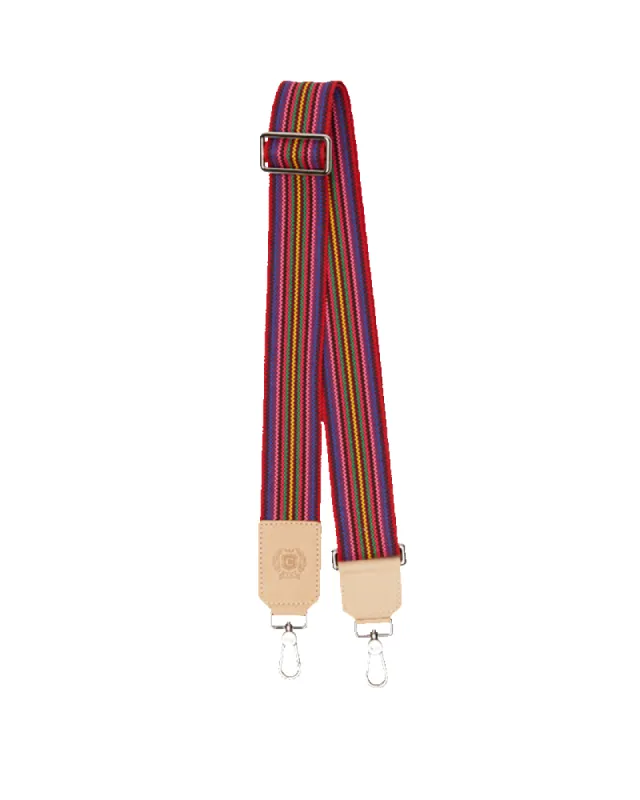 Pink Webbing Crossbody Strap sold by Consuela