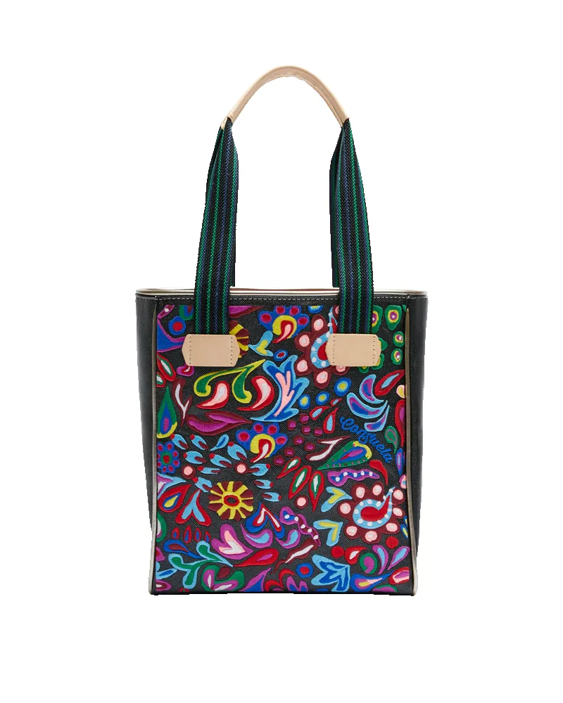 Posh Embroidered Chica Tote sold by Consuela