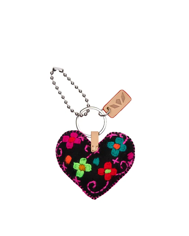 Corazon Grande Black Charm sold by Consuela