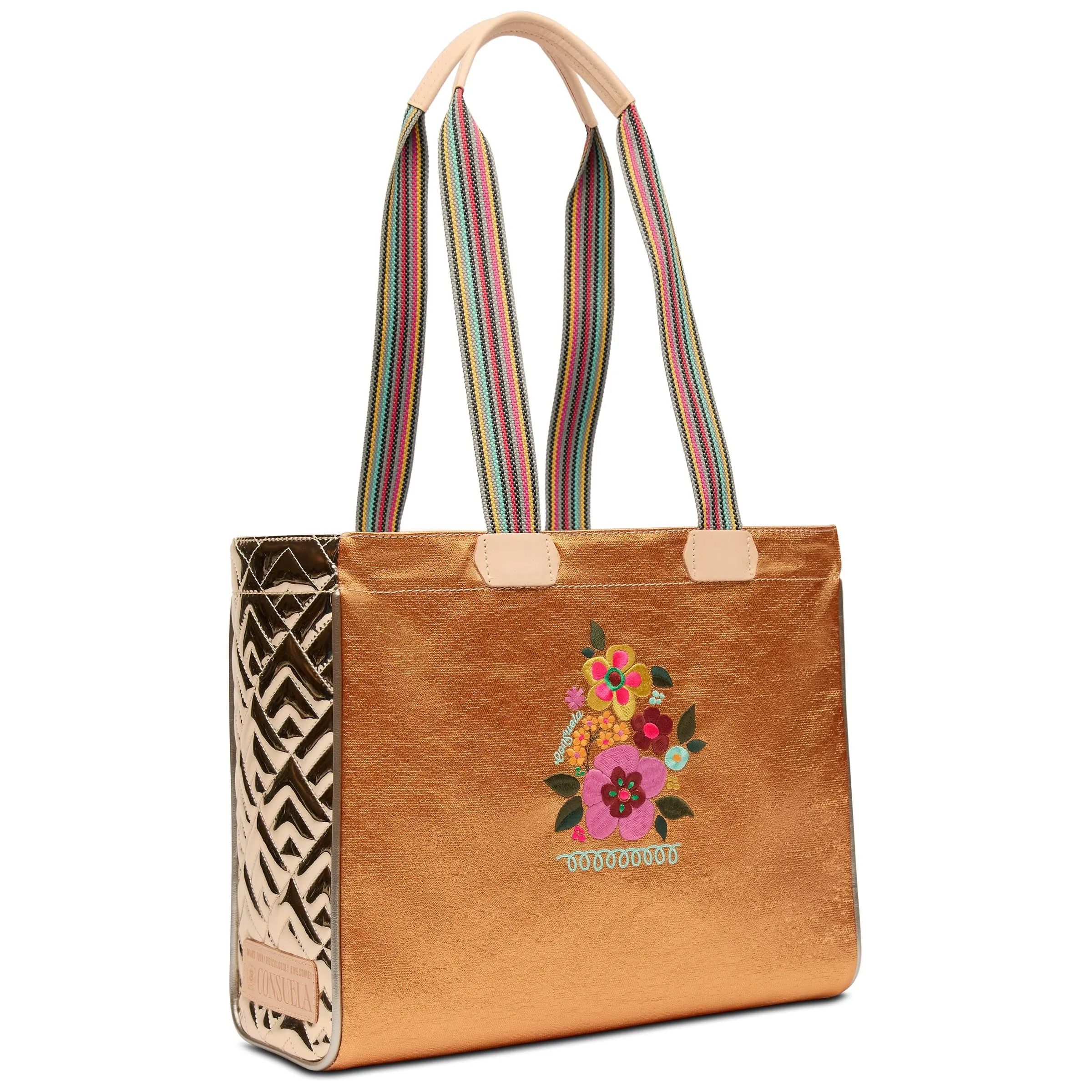Bronzed Journey Tote sold by Consuela product image thumbnail 3