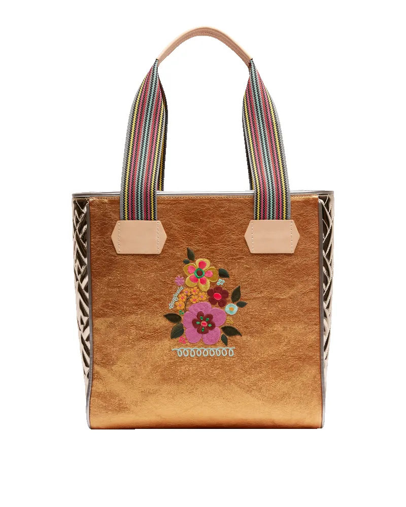 Bronzed Classic Tote sold by Consuela