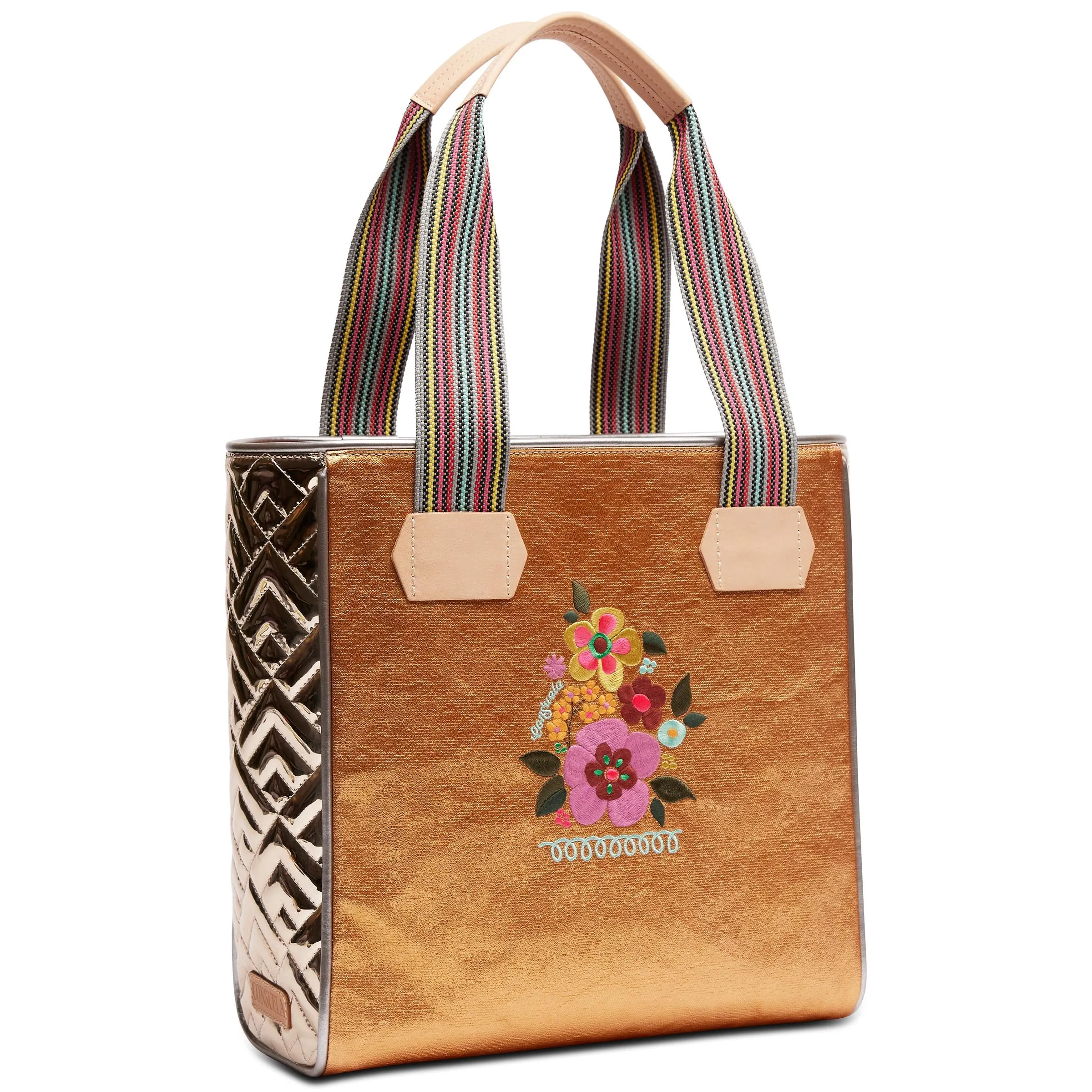 Bronzed Classic Tote sold by Consuela product image thumbnail 3