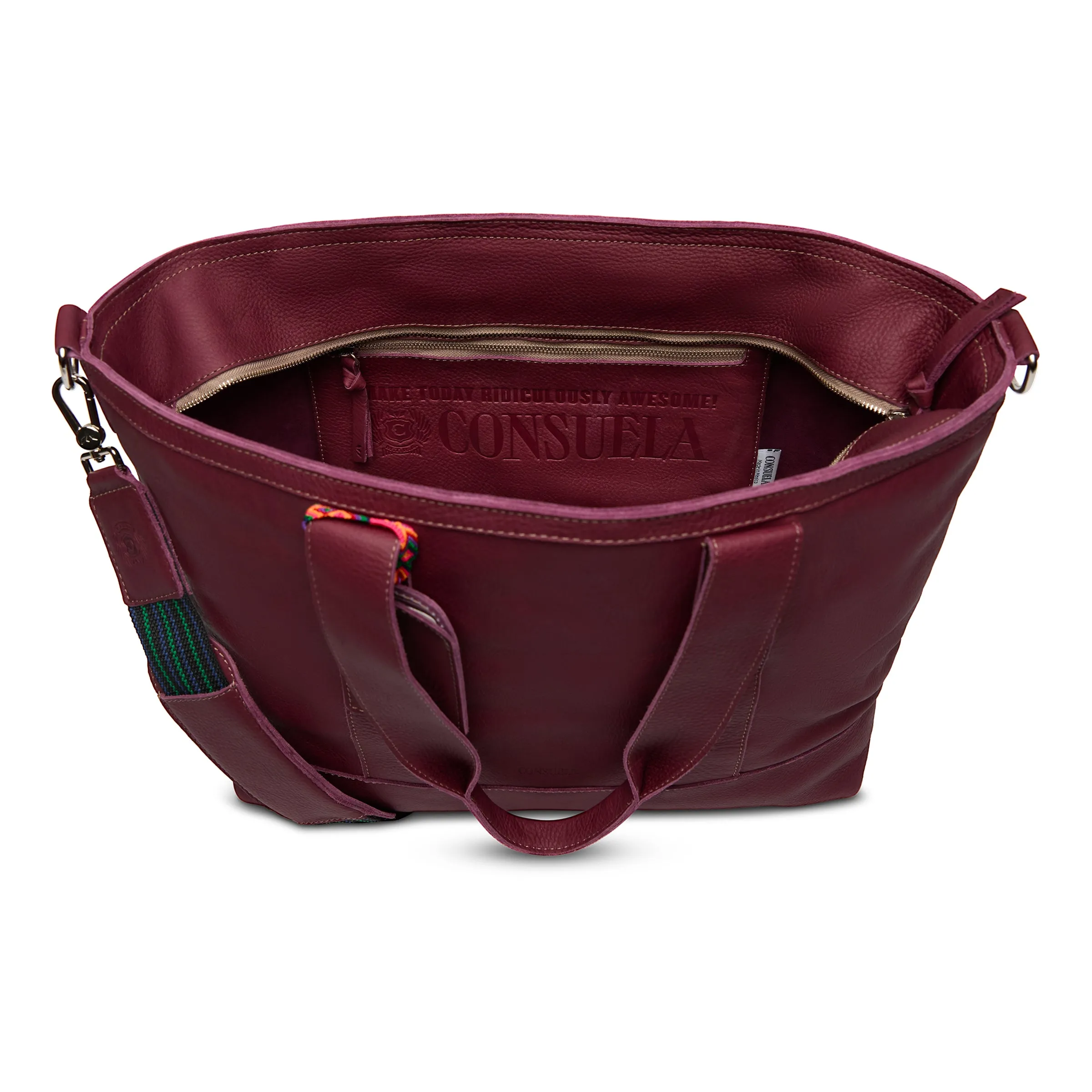 Plum Max Tote sold by Consuela product image thumbnail 5