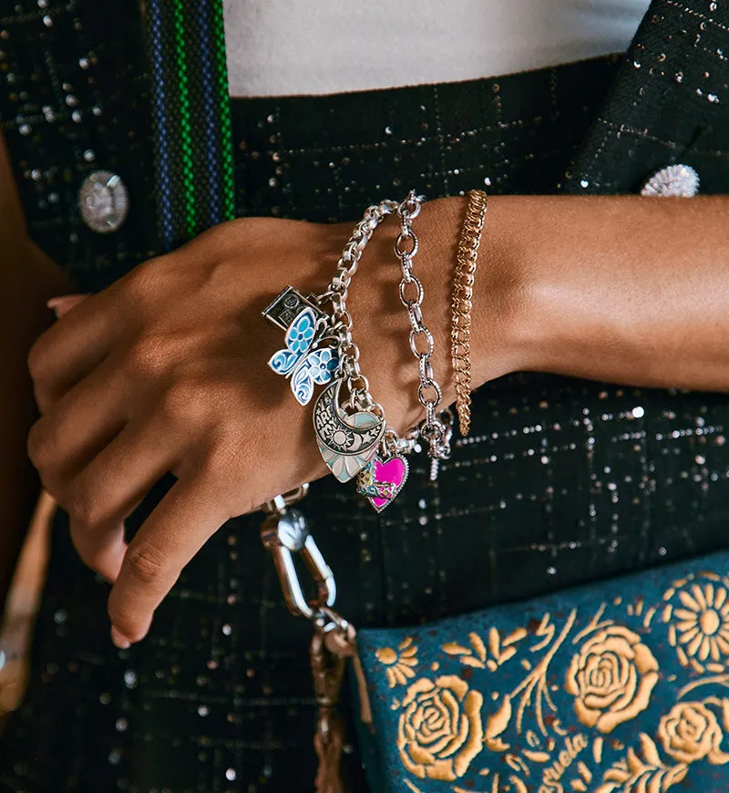 Enamel Dark Pink Heart Charm sold by Consuela product image thumbnail 4