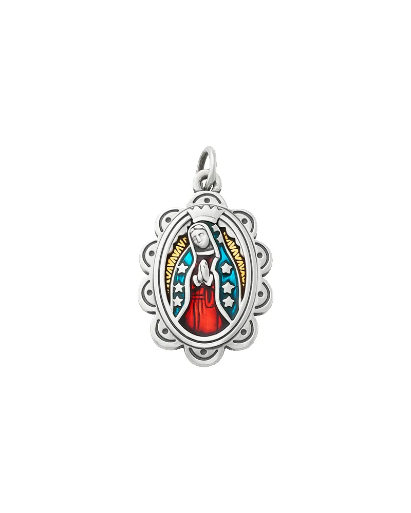 Enamel Virgin of Guadalupe Charm sold by Consuela