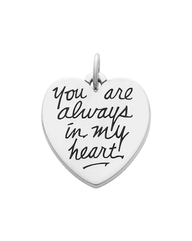 "You Are Always in My Heart" Charm sold by Consuela