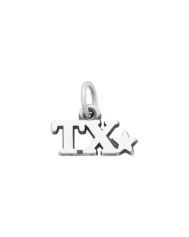"TX" Charm sold by Consuela