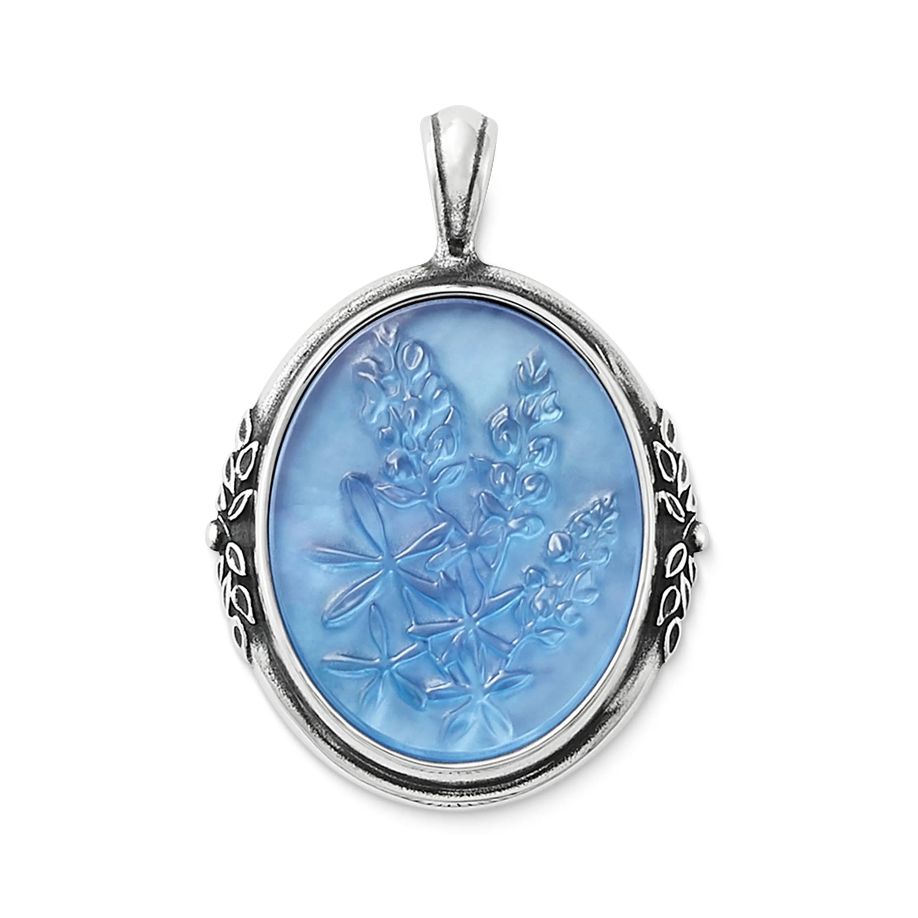 Sculpted Bluebonnet Triplet Pendant sold by Consuela product image thumbnail 2