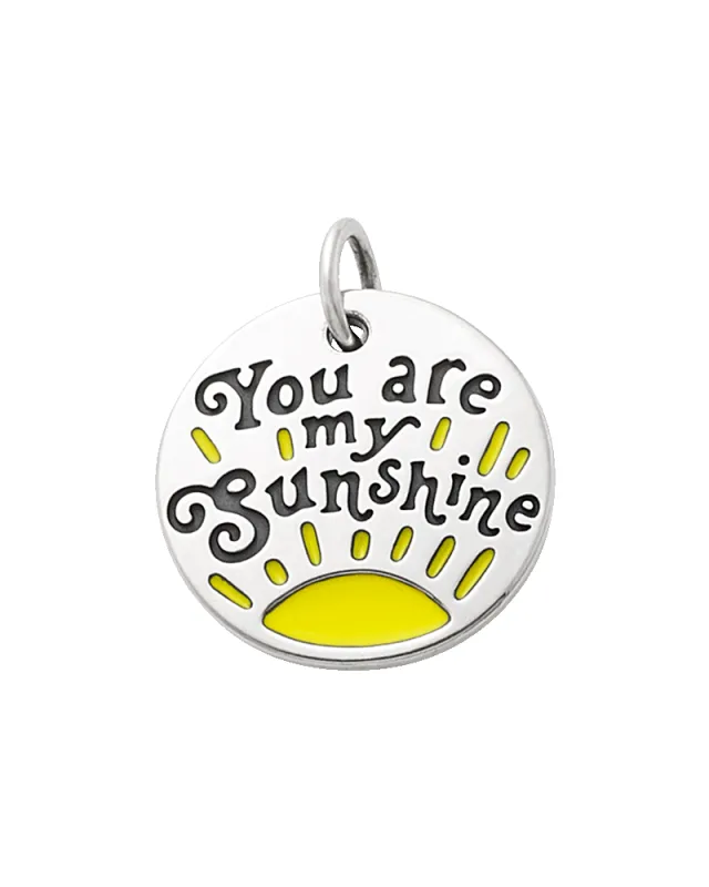 Enamel "You Are My Sunshine" Charm sold by Consuela