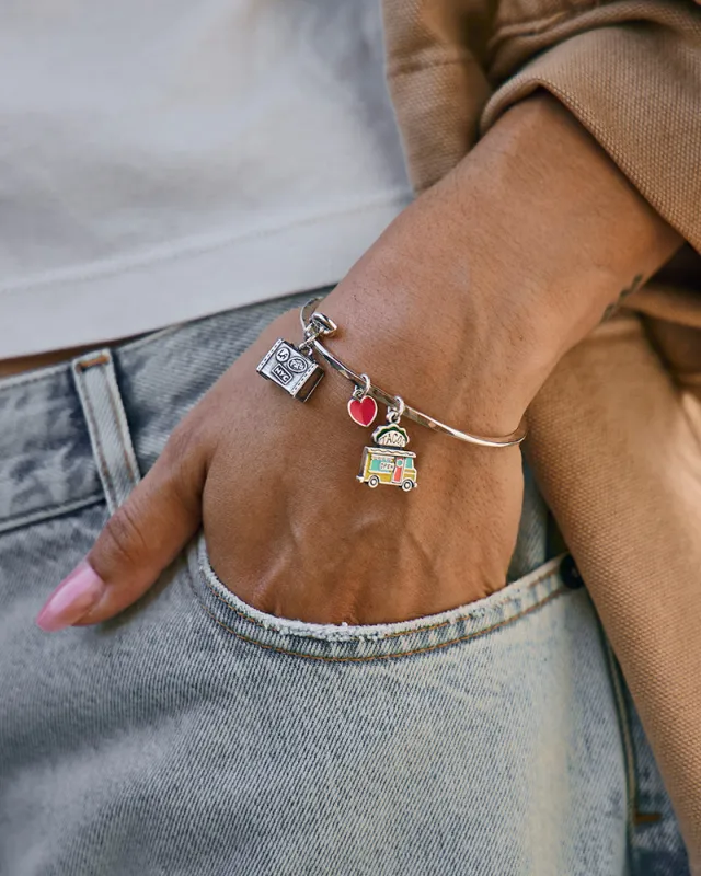 Enamel Taco Truck Charm sold by Consuela