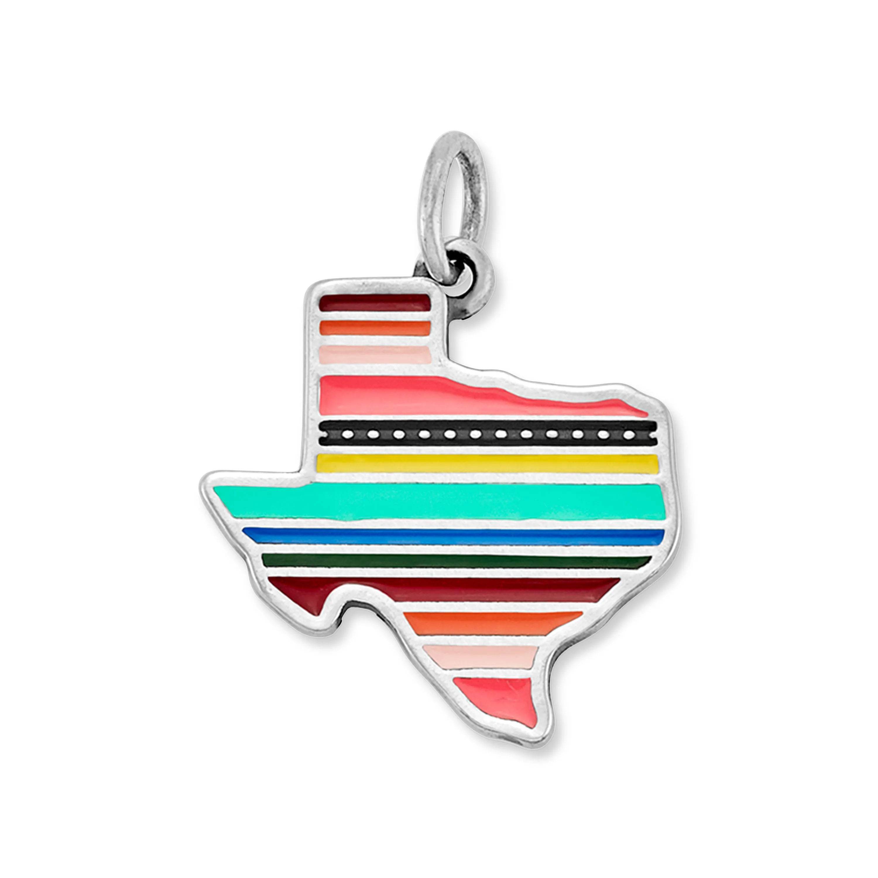 Enamel Texas Serape Charm sold by Consuela product image thumbnail 2