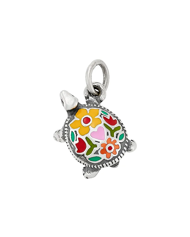 Enamel Festive Turtle Charm sold by Consuela