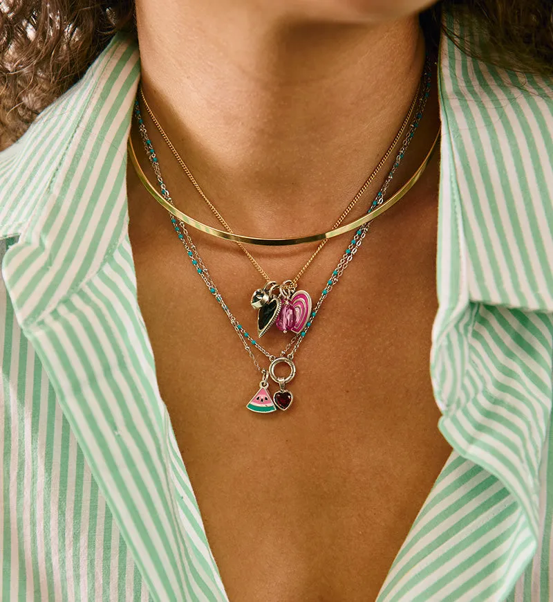 Enamel Watermelon Slice Charm sold by Consuela product image thumbnail 4