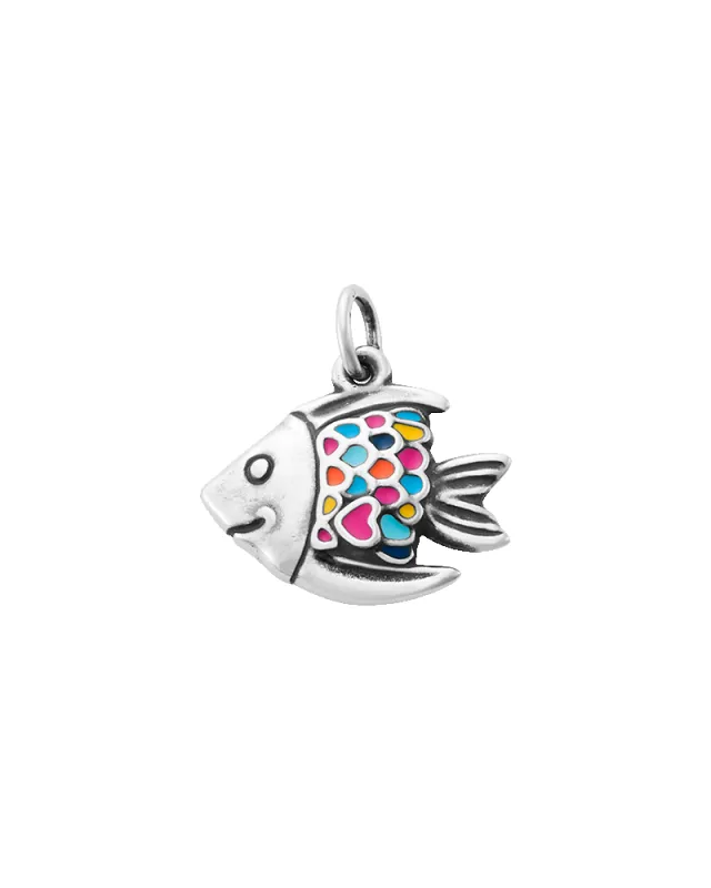 Enamel Happy Fish Charm sold by Consuela