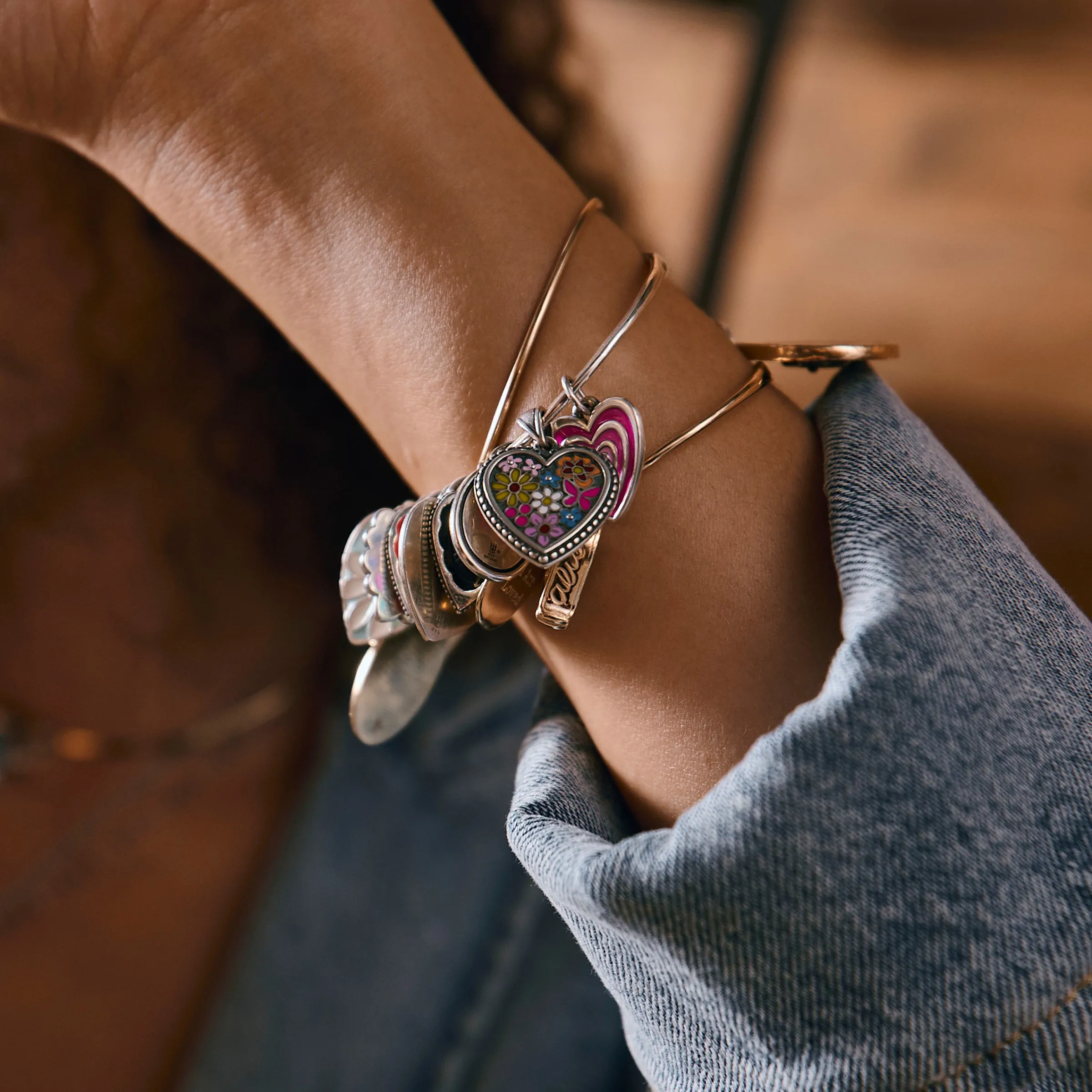 Enamel Radiant Heart Charm sold by Consuela product image thumbnail 4