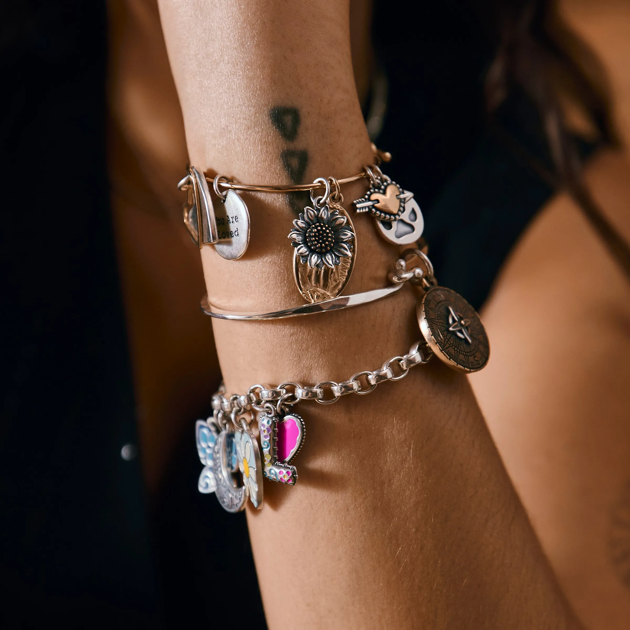 Beaded Heart and Arrow Charm sold by Consuela product image thumbnail 3