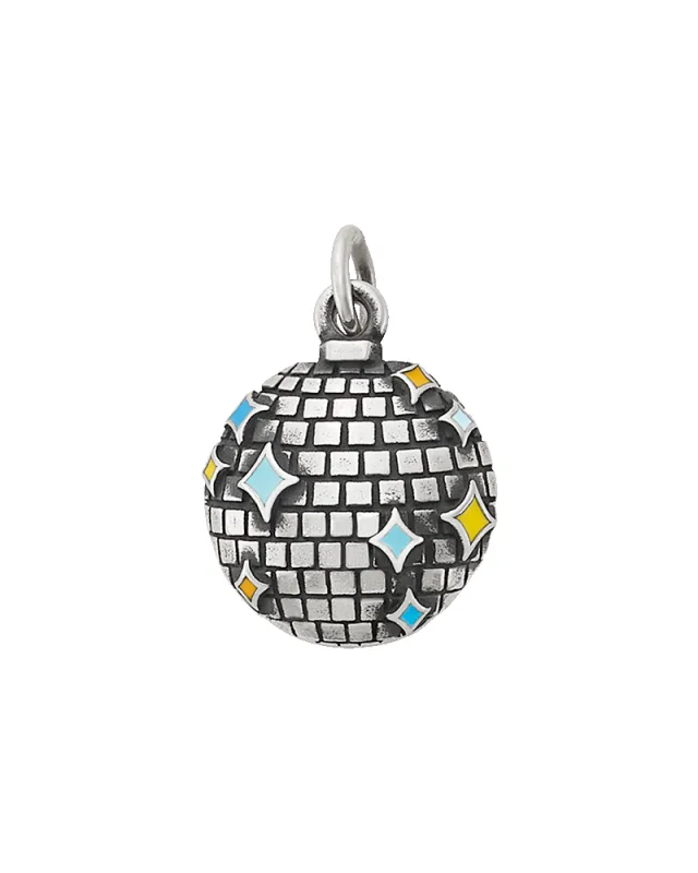 Enamel Disco Ball Charm sold by Consuela